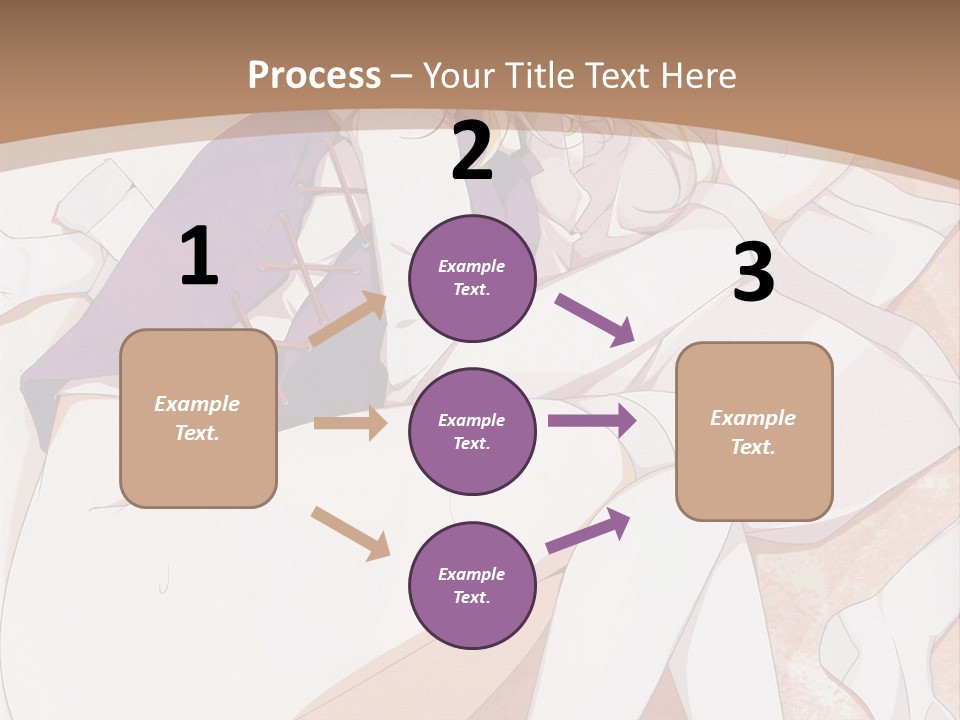 A Girl In A Hat Is Sitting On The Ground PowerPoint Template