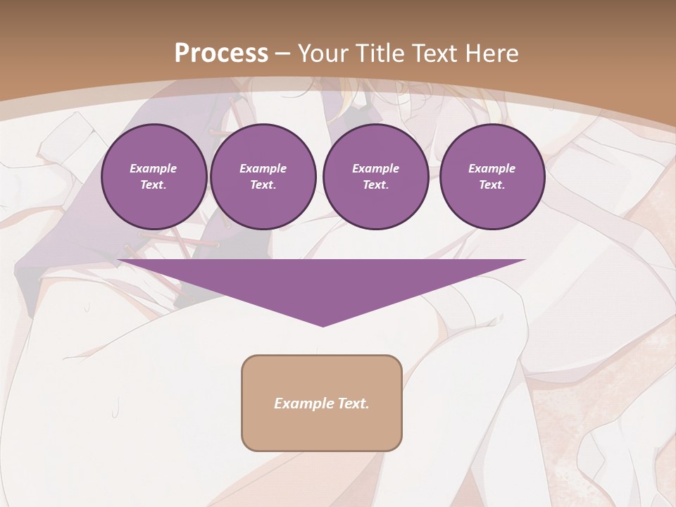 A Girl In A Hat Is Sitting On The Ground PowerPoint Template