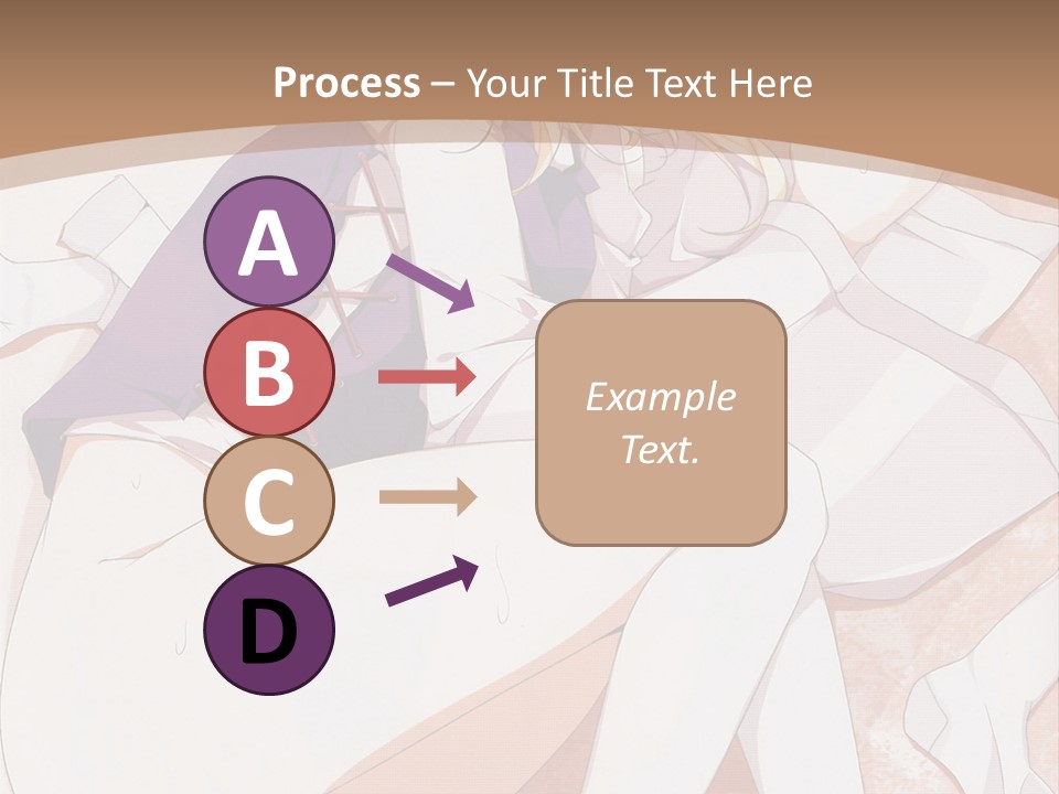 A Girl In A Hat Is Sitting On The Ground PowerPoint Template