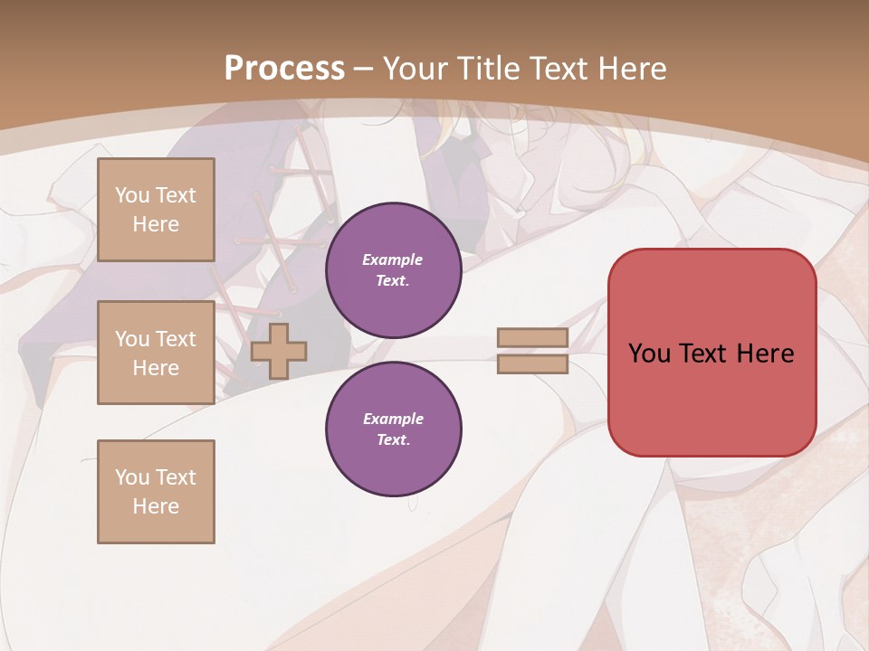 A Girl In A Hat Is Sitting On The Ground PowerPoint Template