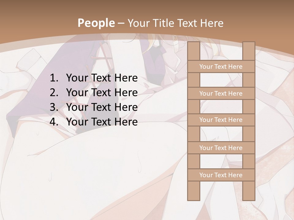 A Girl In A Hat Is Sitting On The Ground PowerPoint Template