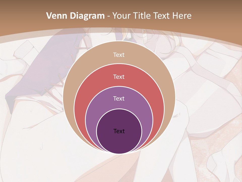 A Girl In A Hat Is Sitting On The Ground PowerPoint Template