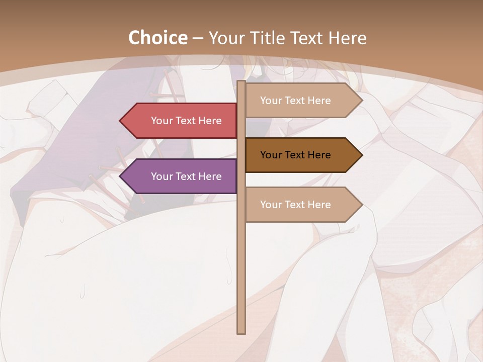 A Girl In A Hat Is Sitting On The Ground PowerPoint Template