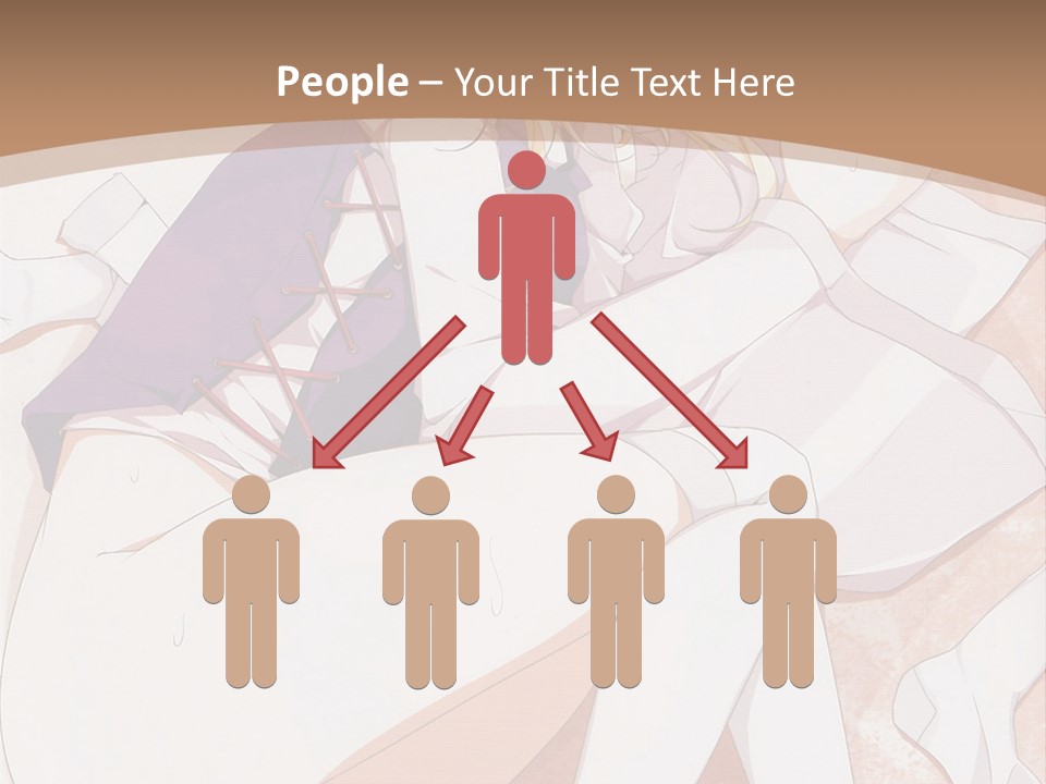 A Girl In A Hat Is Sitting On The Ground PowerPoint Template