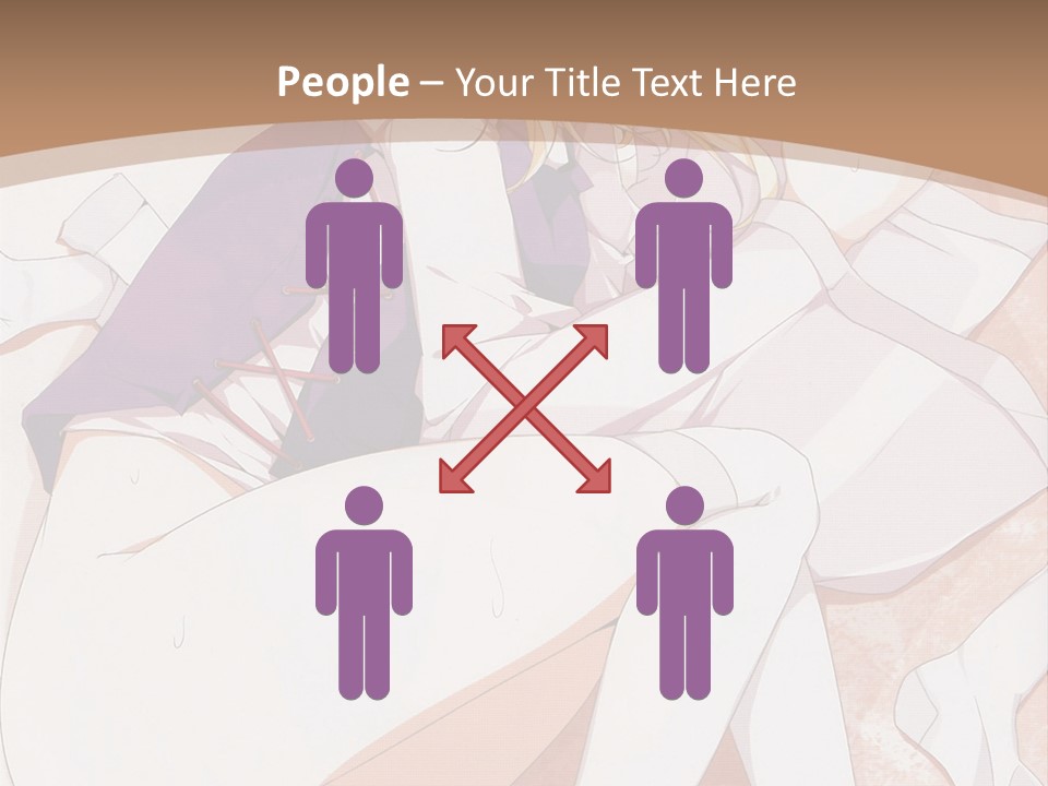 A Girl In A Hat Is Sitting On The Ground PowerPoint Template