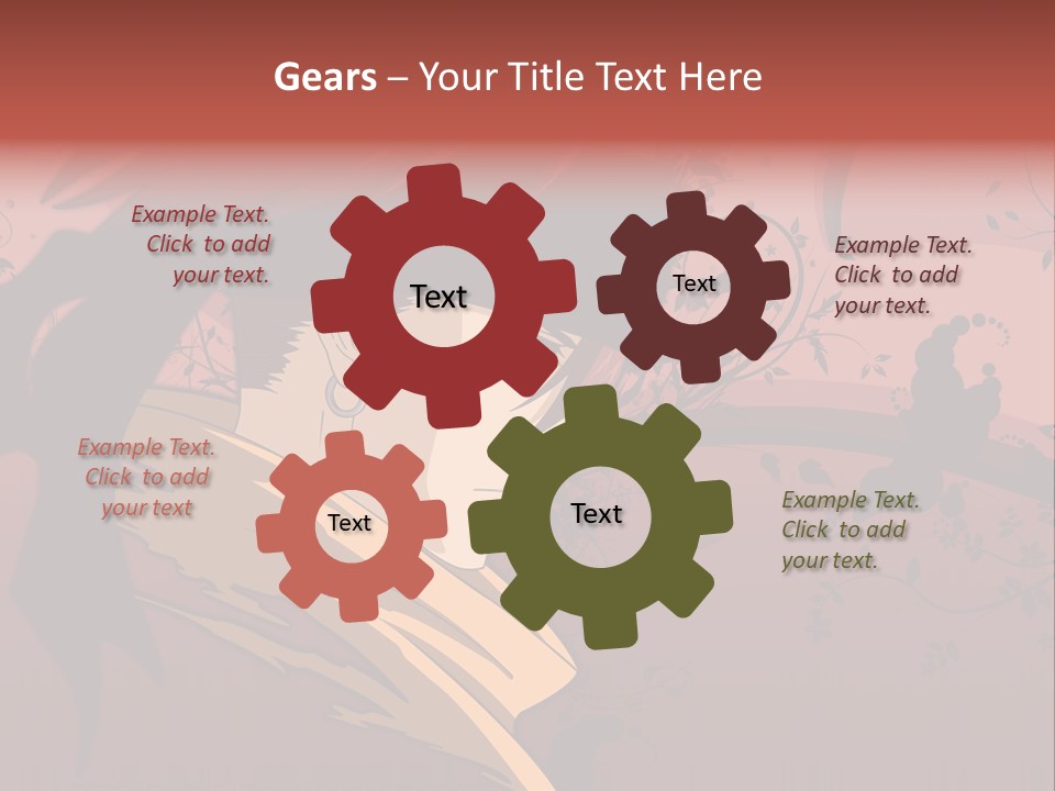 A Man With Red Hair And A Black Hat PowerPoint Template