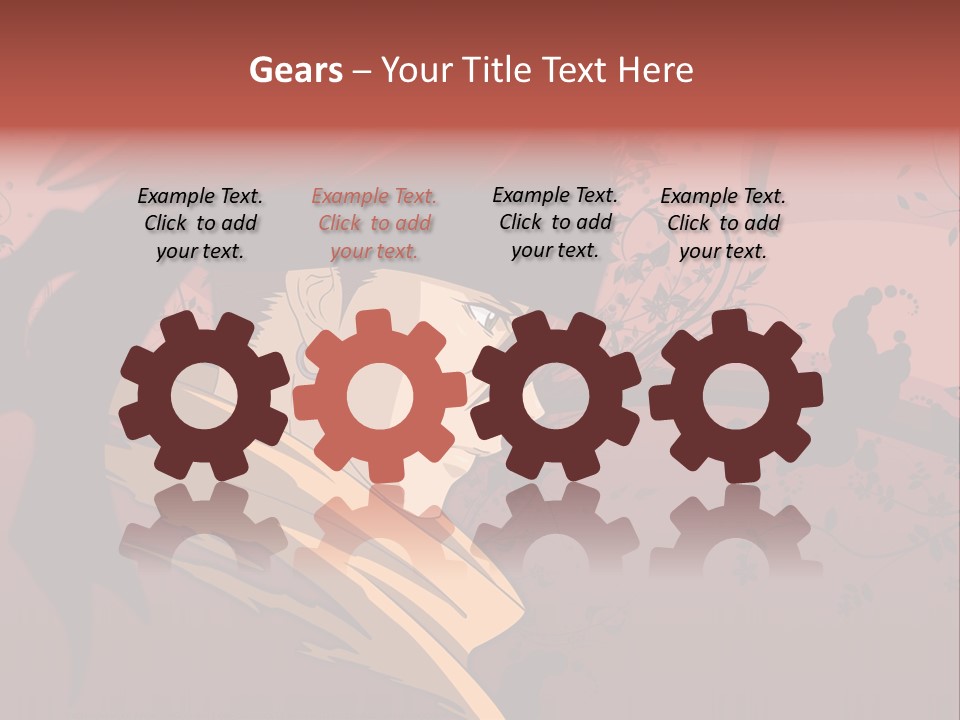 A Man With Red Hair And A Black Hat PowerPoint Template