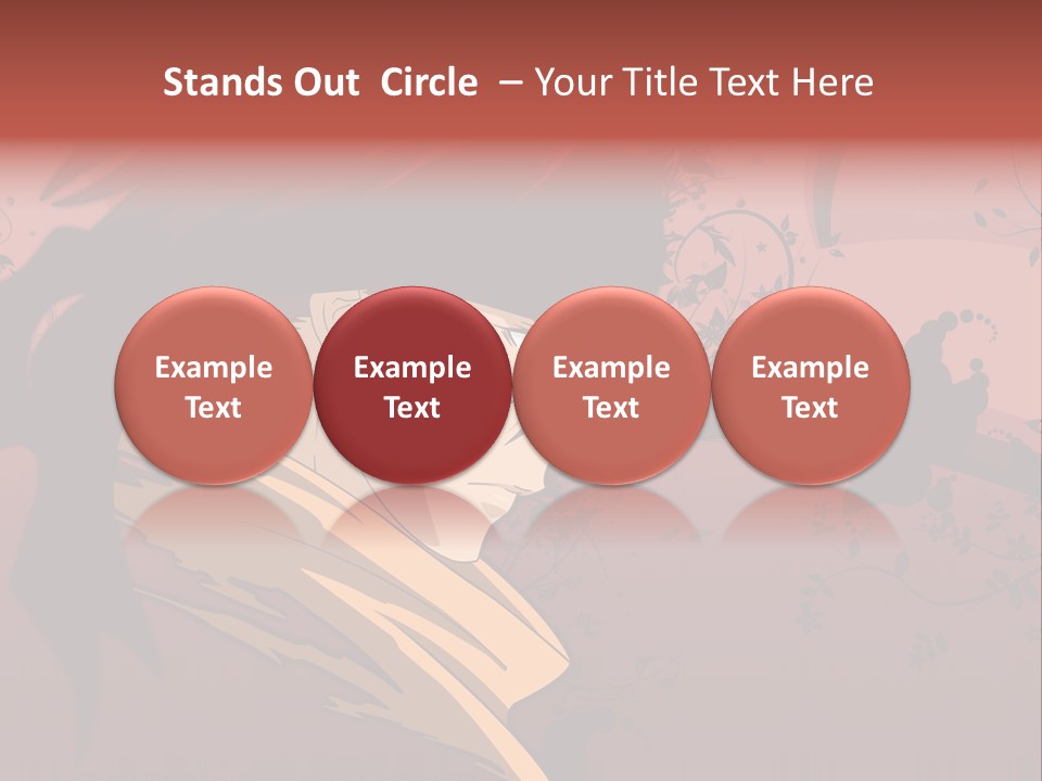 A Man With Red Hair And A Black Hat PowerPoint Template