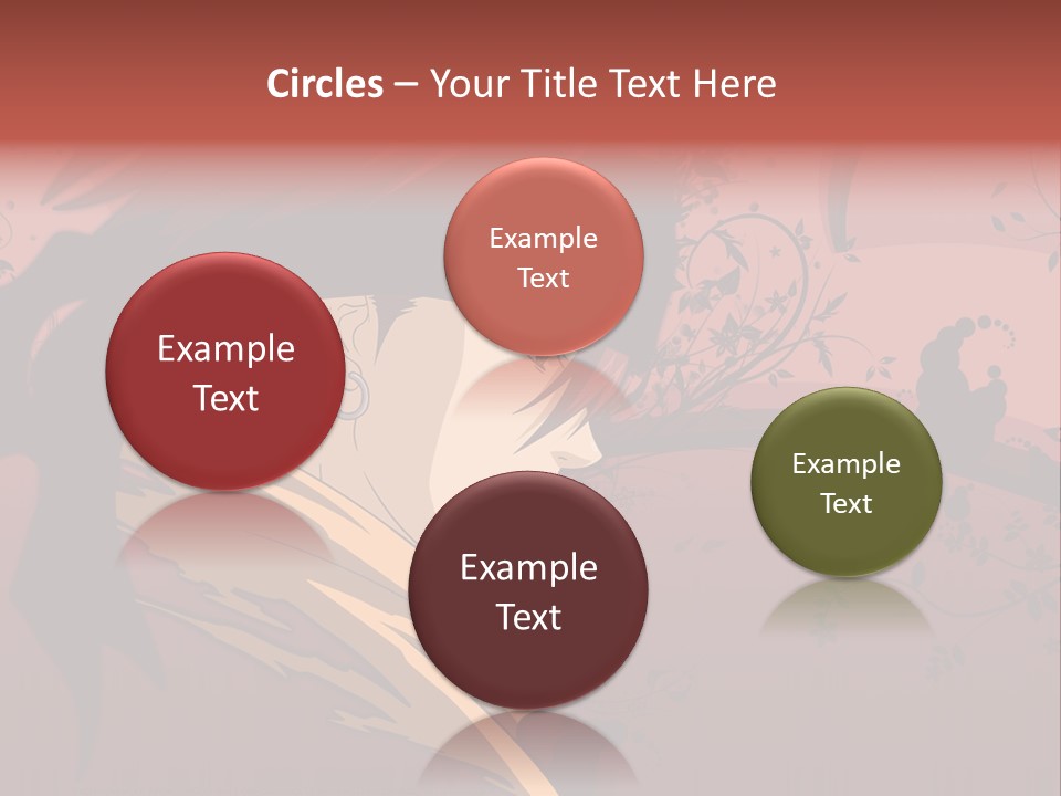 A Man With Red Hair And A Black Hat PowerPoint Template