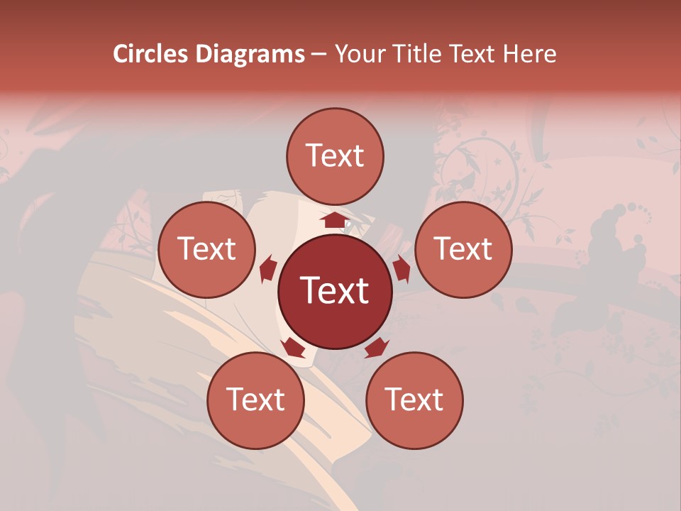 A Man With Red Hair And A Black Hat PowerPoint Template