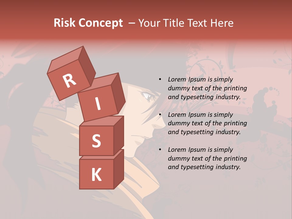 A Man With Red Hair And A Black Hat PowerPoint Template