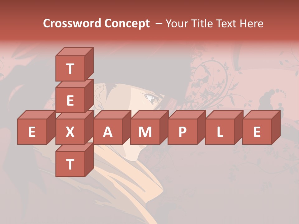 A Man With Red Hair And A Black Hat PowerPoint Template