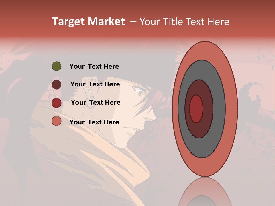 A Man With Red Hair And A Black Hat PowerPoint Template