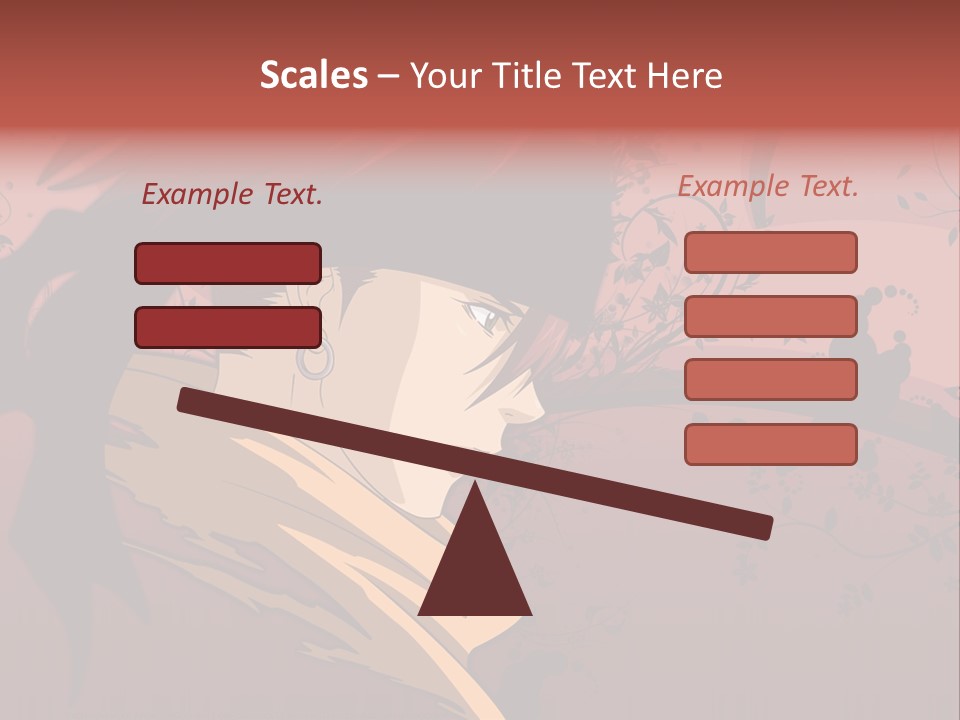 A Man With Red Hair And A Black Hat PowerPoint Template