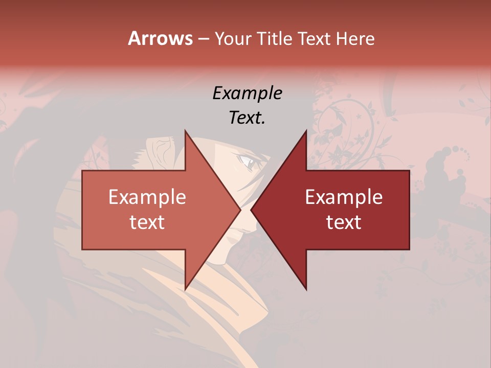 A Man With Red Hair And A Black Hat PowerPoint Template