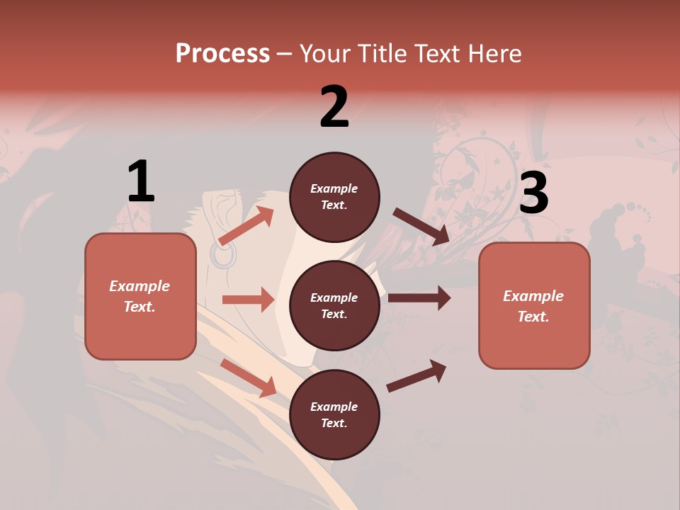 A Man With Red Hair And A Black Hat PowerPoint Template