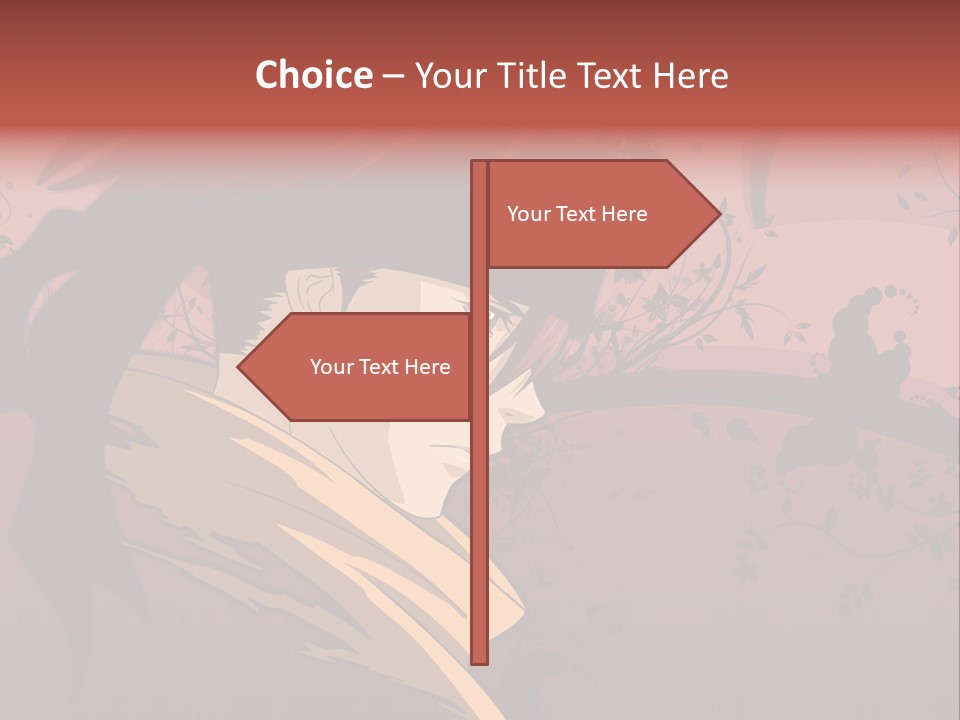 A Man With Red Hair And A Black Hat PowerPoint Template