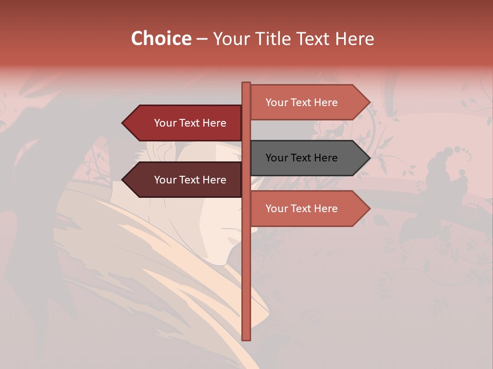 A Man With Red Hair And A Black Hat PowerPoint Template