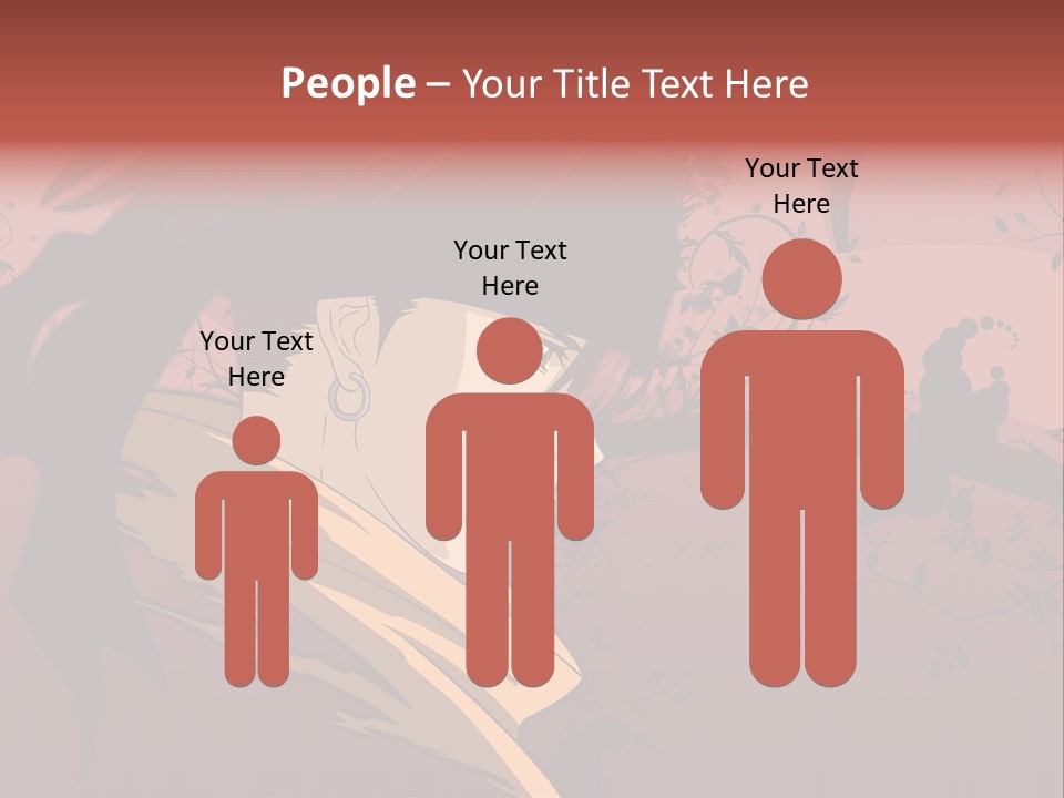 A Man With Red Hair And A Black Hat PowerPoint Template