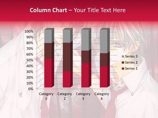 A Couple Of Anime Characters Standing Next To Each Other PowerPoint Template