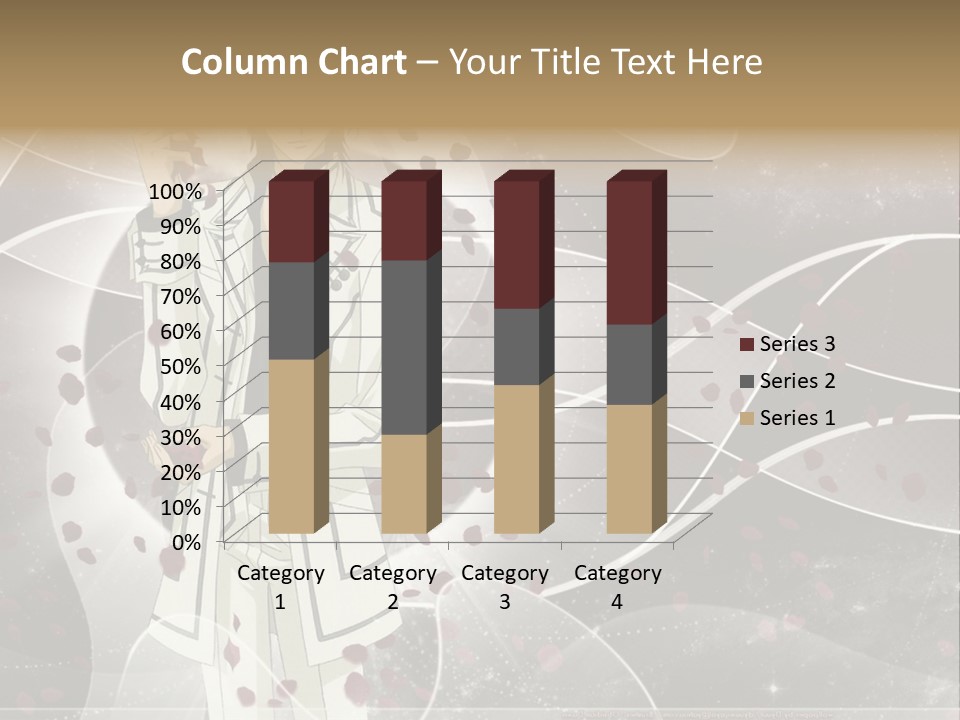 A Man In A White Suit Holding A Rose PowerPoint Template