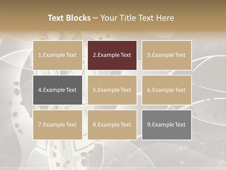 A Man In A White Suit Holding A Rose PowerPoint Template