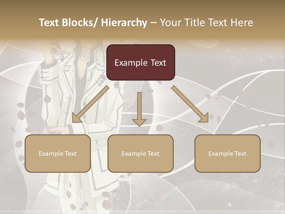 A Man In A White Suit Holding A Rose PowerPoint Template
