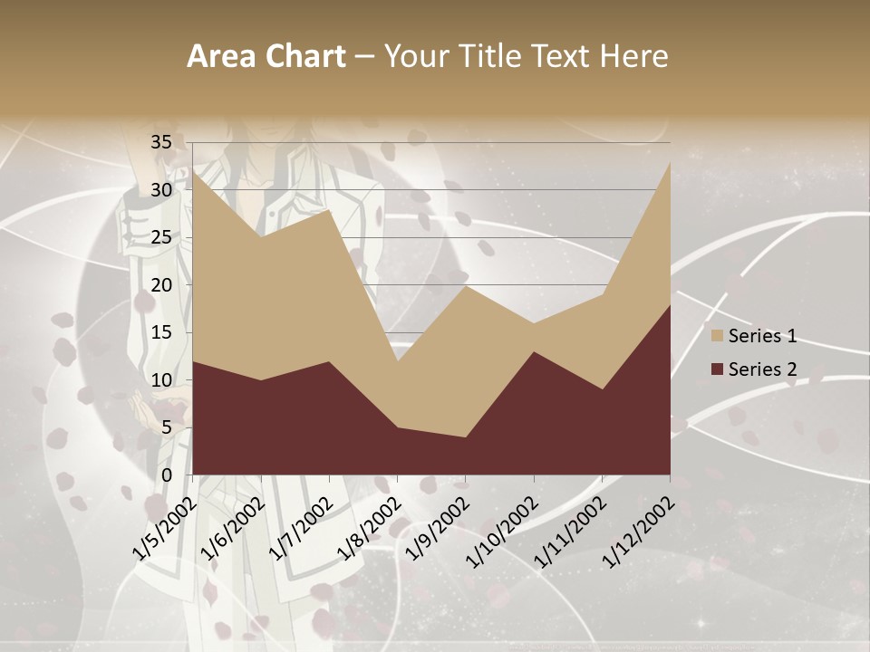 A Man In A White Suit Holding A Rose PowerPoint Template