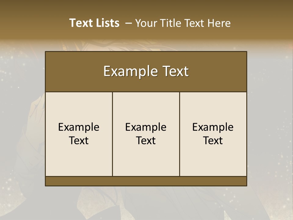 A Person With Long Hair Holding A Cell Phone PowerPoint Template