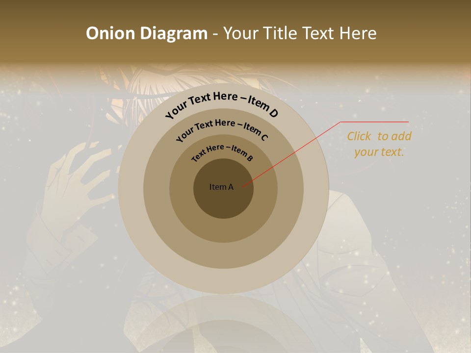 A Person With Long Hair Holding A Cell Phone PowerPoint Template