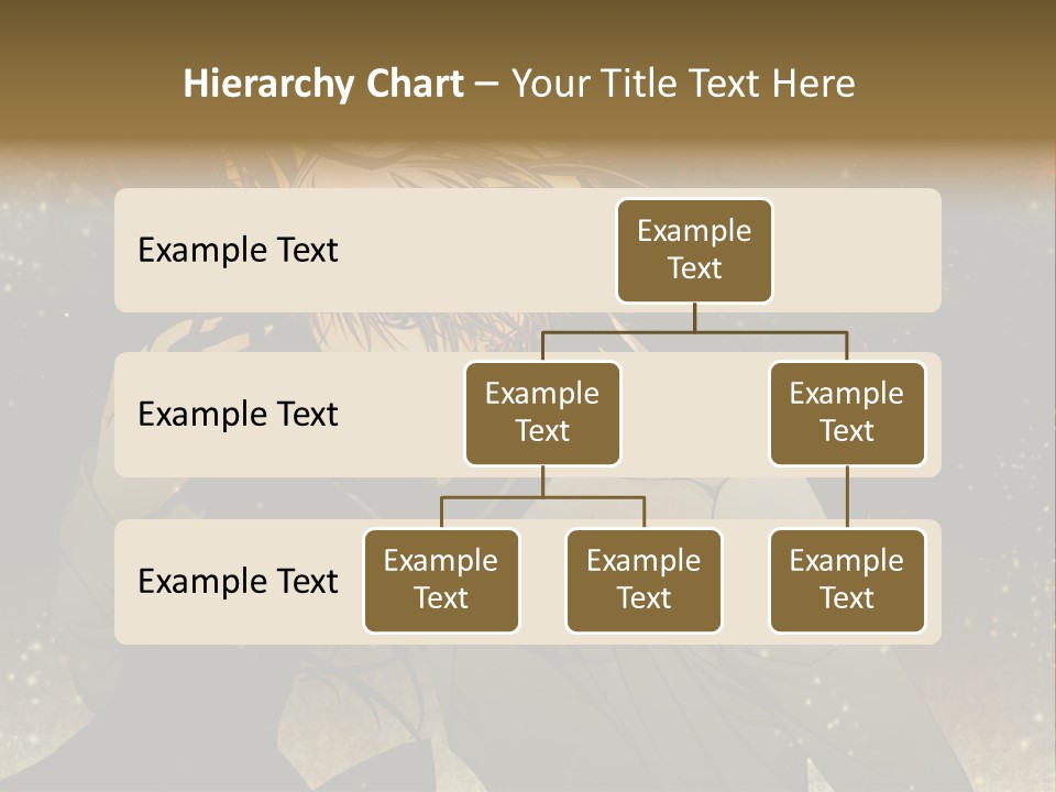 A Person With Long Hair Holding A Cell Phone PowerPoint Template