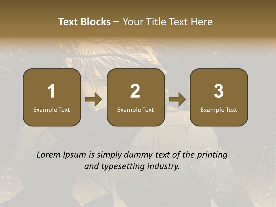 A Person With Long Hair Holding A Cell Phone PowerPoint Template