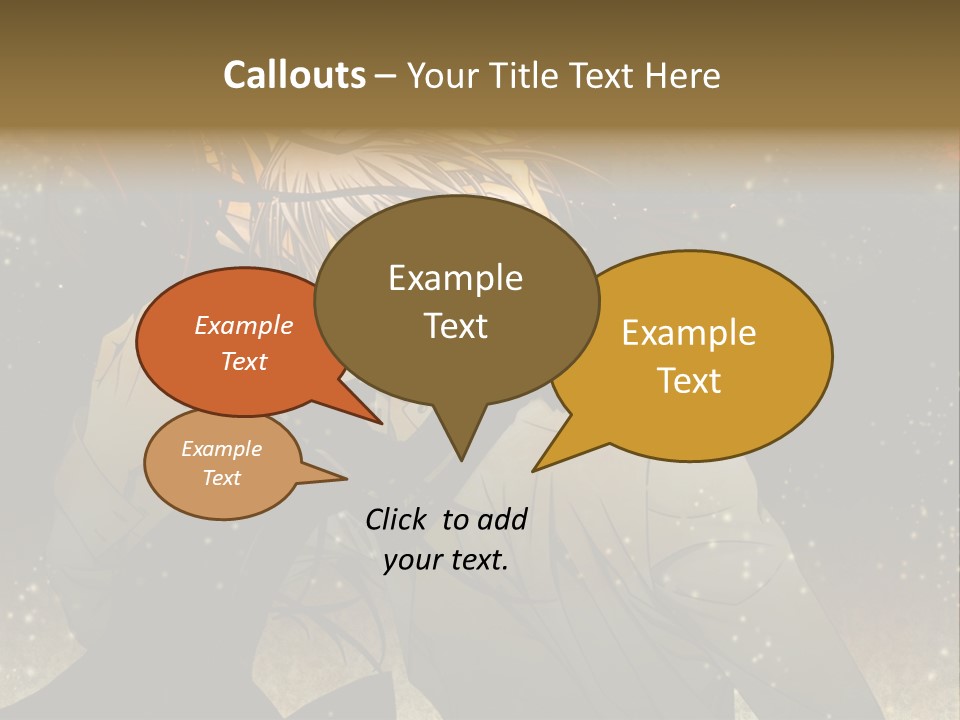 A Person With Long Hair Holding A Cell Phone PowerPoint Template