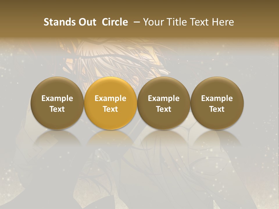 A Person With Long Hair Holding A Cell Phone PowerPoint Template