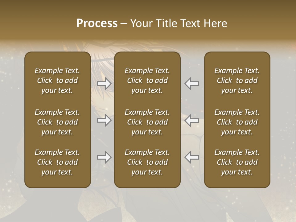 A Person With Long Hair Holding A Cell Phone PowerPoint Template