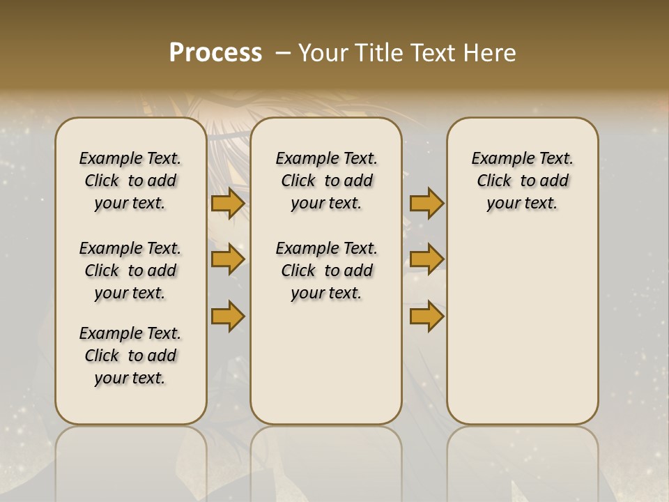 A Person With Long Hair Holding A Cell Phone PowerPoint Template