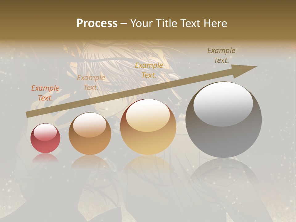 A Person With Long Hair Holding A Cell Phone PowerPoint Template