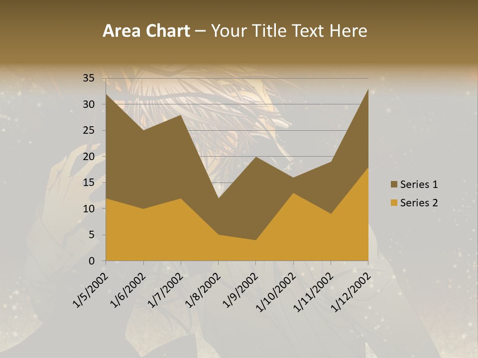 A Person With Long Hair Holding A Cell Phone PowerPoint Template