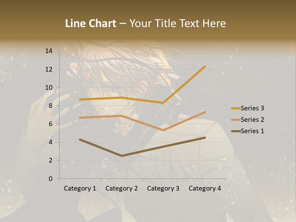 A Person With Long Hair Holding A Cell Phone PowerPoint Template