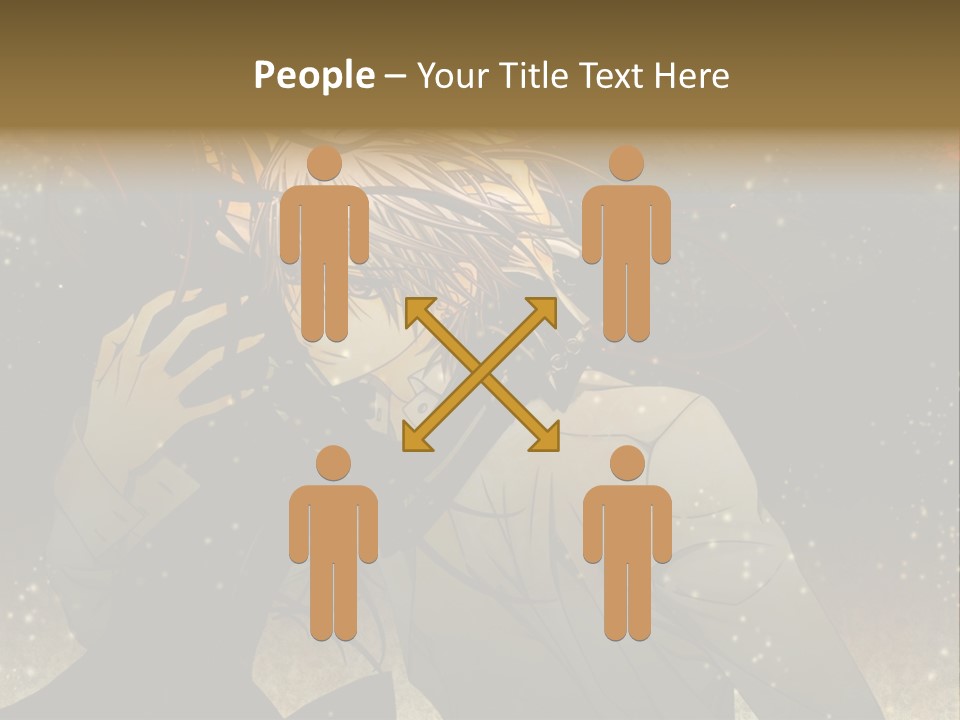 A Person With Long Hair Holding A Cell Phone PowerPoint Template