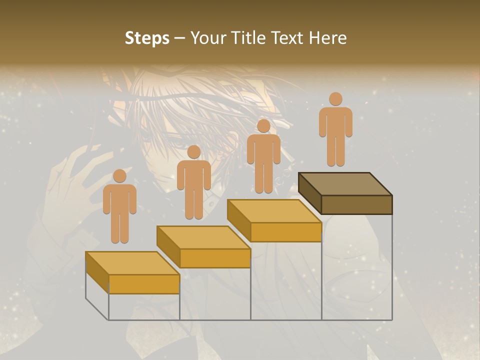 A Person With Long Hair Holding A Cell Phone PowerPoint Template