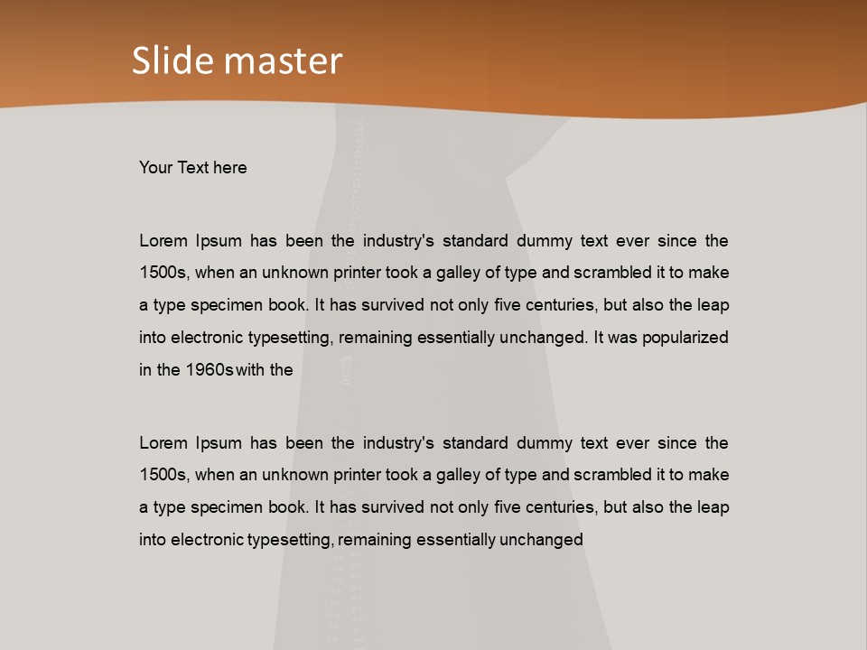 A Cartoon Character With A Book In His Hand PowerPoint Template