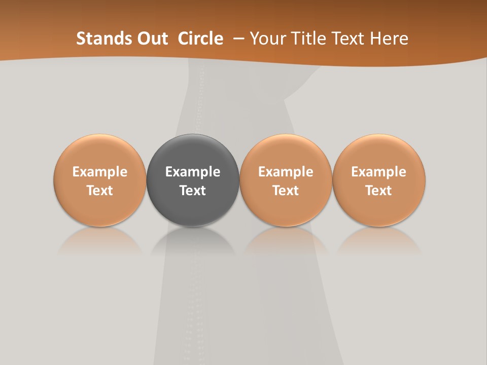 A Cartoon Character With A Book In His Hand PowerPoint Template