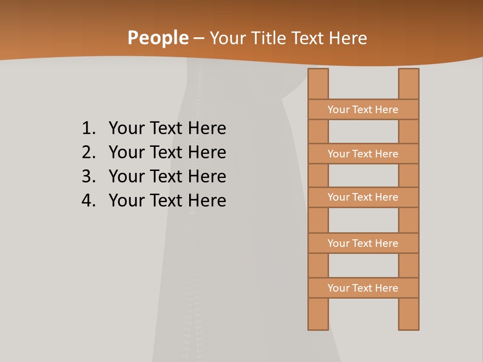 A Cartoon Character With A Book In His Hand PowerPoint Template