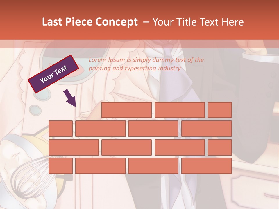 A Couple Of People Standing Next To Each Other In A Kitchen PowerPoint Template