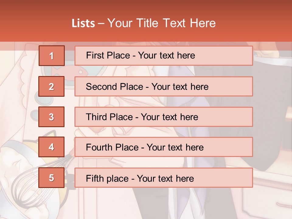 A Couple Of People Standing Next To Each Other In A Kitchen PowerPoint Template