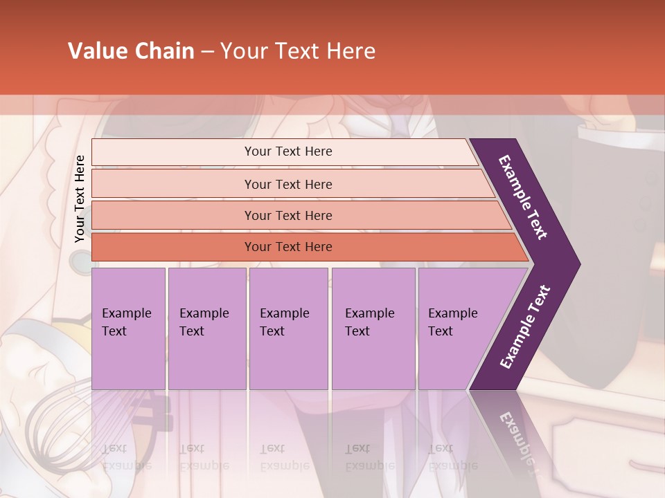 A Couple Of People Standing Next To Each Other In A Kitchen PowerPoint Template