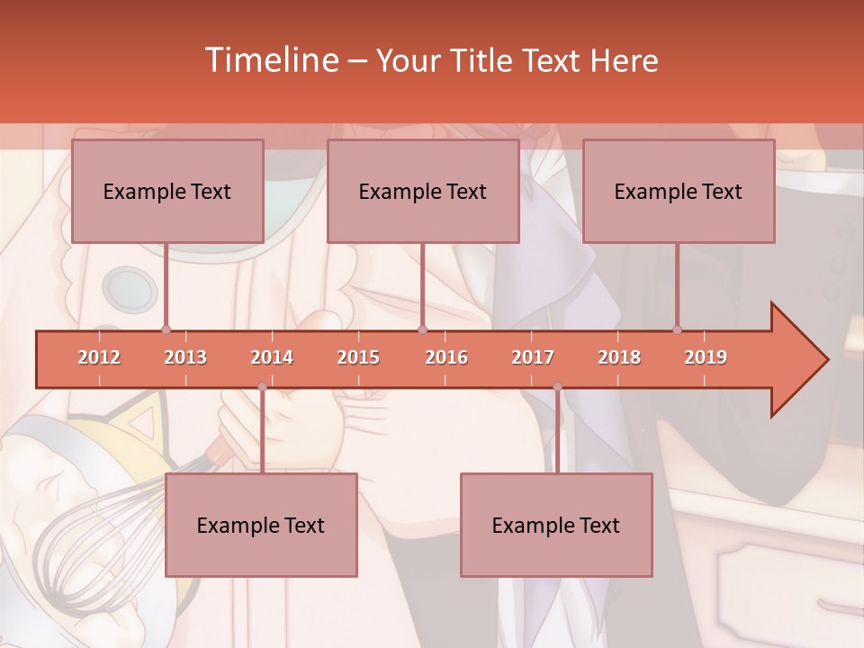 A Couple Of People Standing Next To Each Other In A Kitchen PowerPoint Template