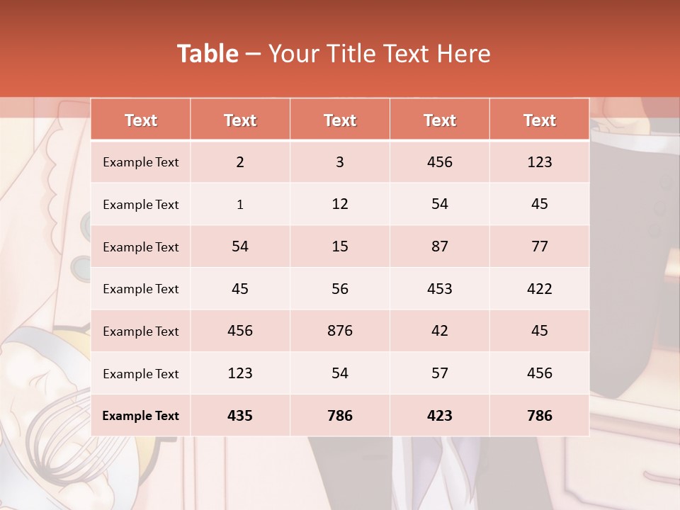 A Couple Of People Standing Next To Each Other In A Kitchen PowerPoint Template