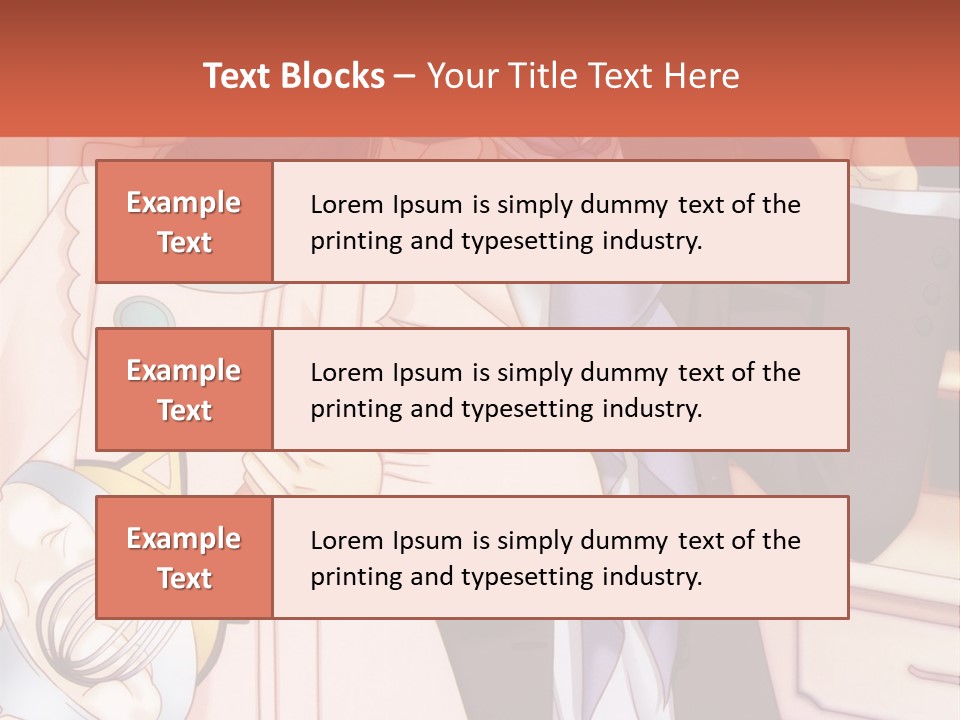 A Couple Of People Standing Next To Each Other In A Kitchen PowerPoint Template